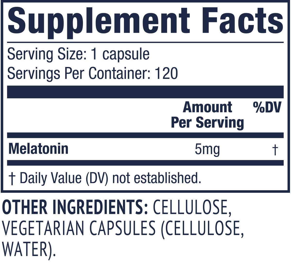 Vimergy Melatonin vegan capsule packaging emphasizes purity and paleo-friendly use.
