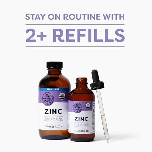 VIMERGY Zinc drops in water for simple daily use