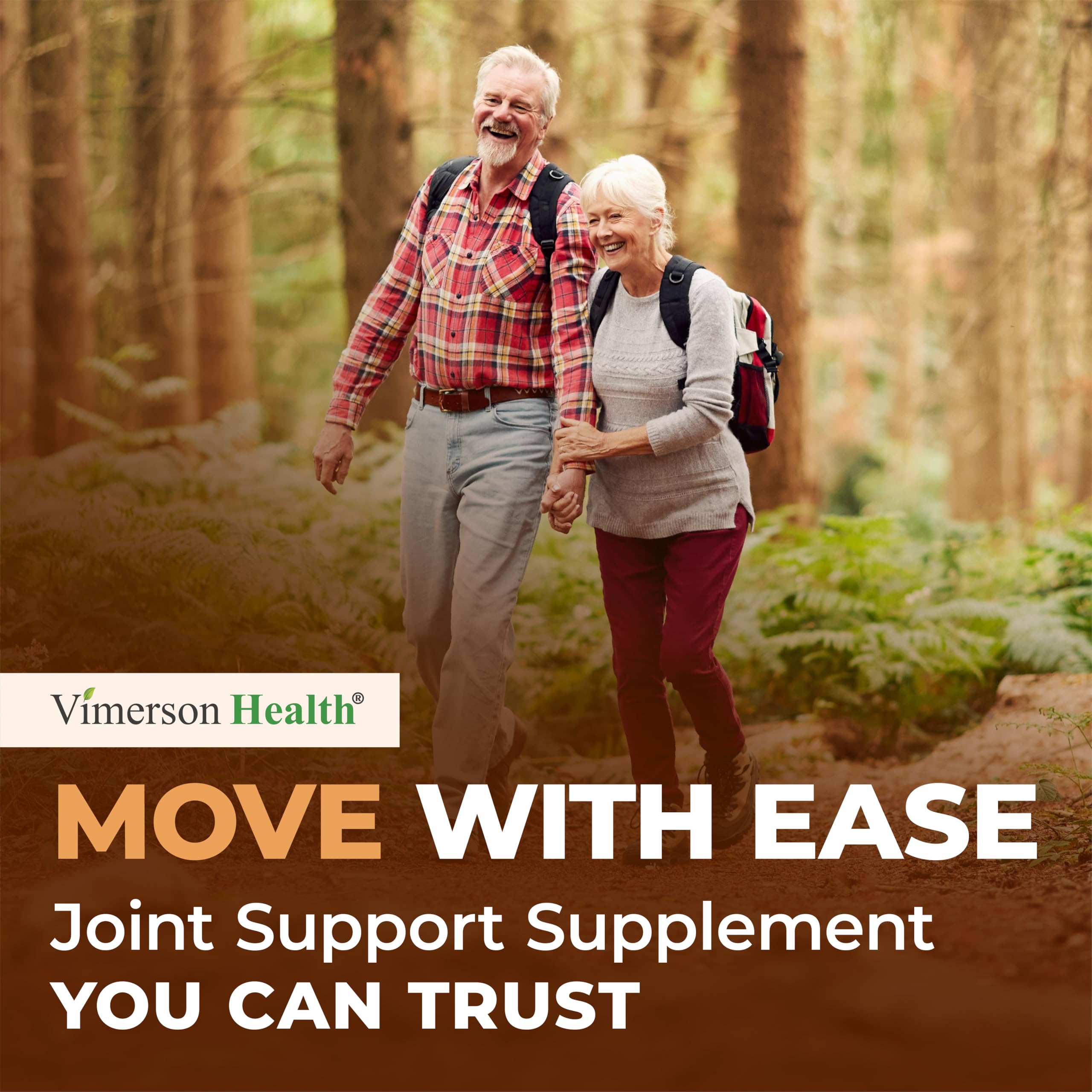 Vimerson Health active lifestyle scene emphasizing joint-friendly mobility.
