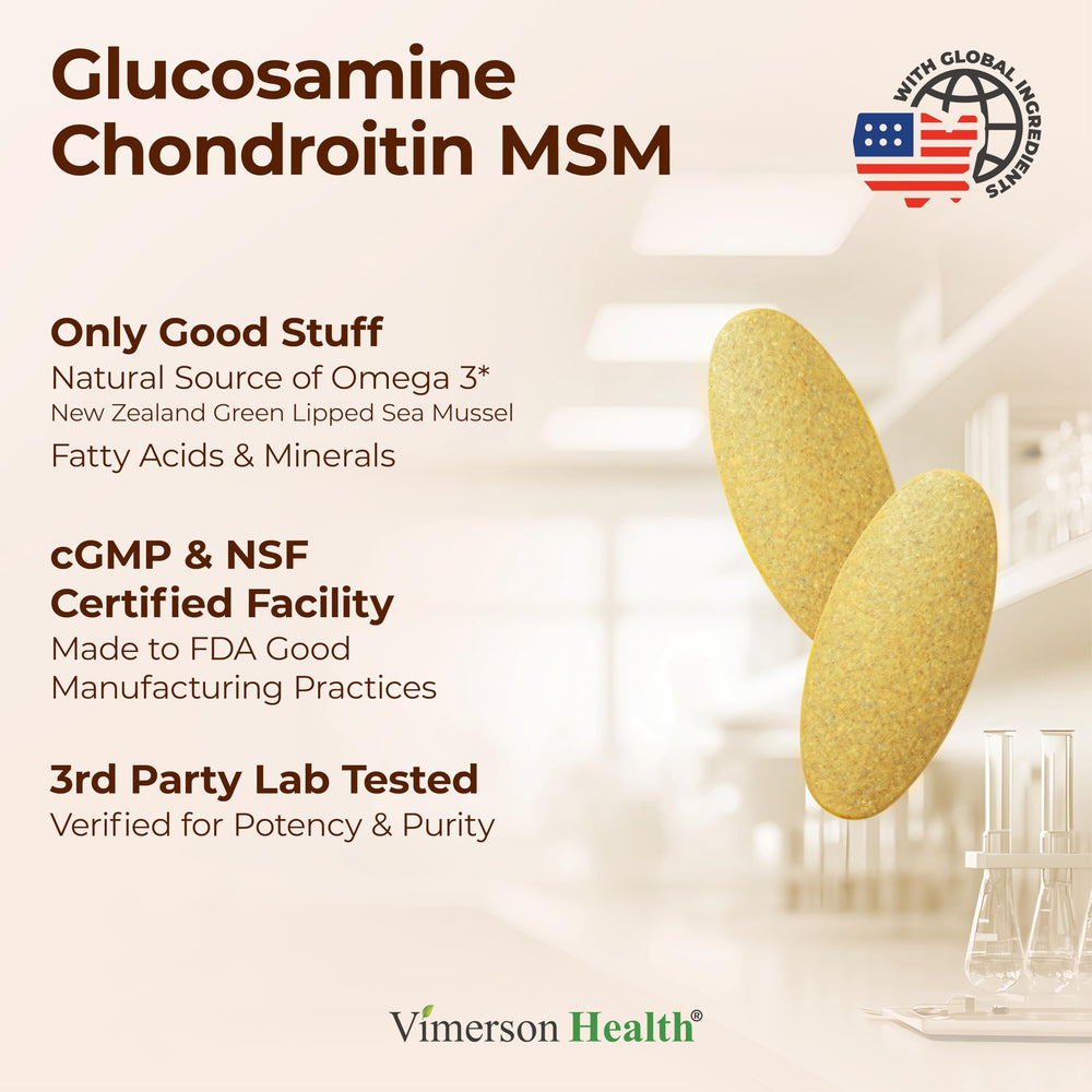 Daily-use Vimerson Health tablets ready for everyday joint care