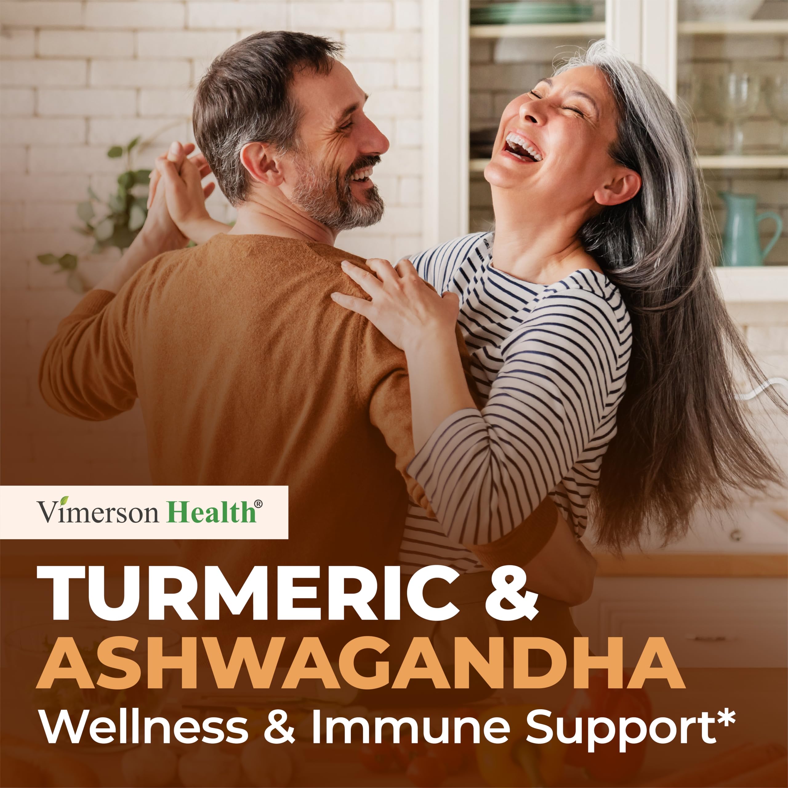 Vimerson Health immune-support scene with herbs promotes routine wellness.