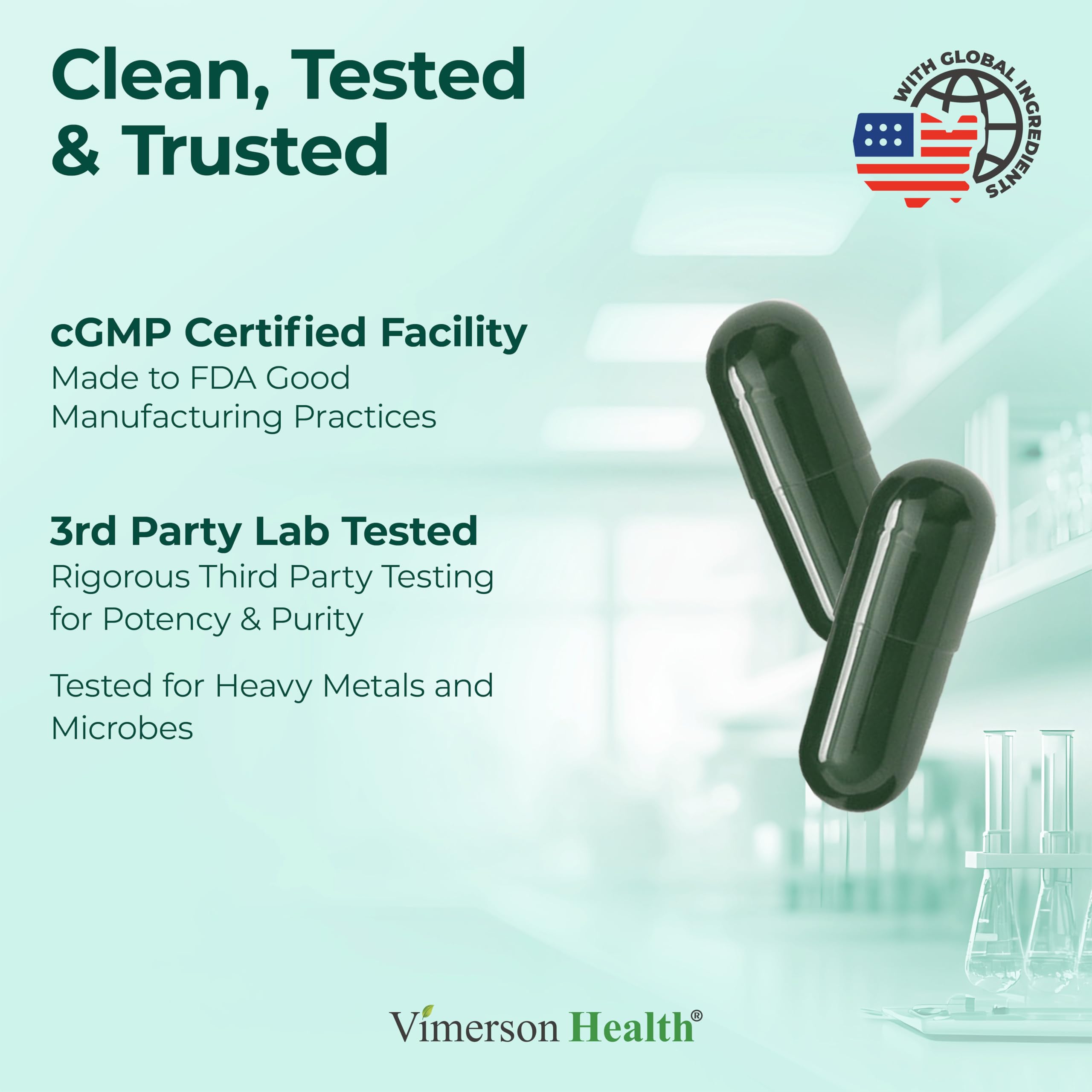 Vimerson Health Men Multivitamin bottle cap close-up emphasizes simple daily routine