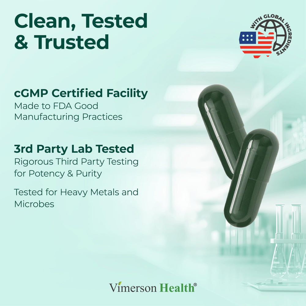 Vimerson Health Men Multivitamin bottle cap close-up emphasizes simple daily routine