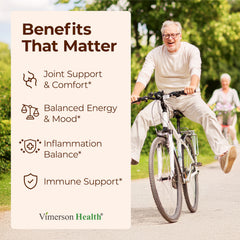 Vimerson Health turmeric-curcumin label closeup highlights potency and purity.