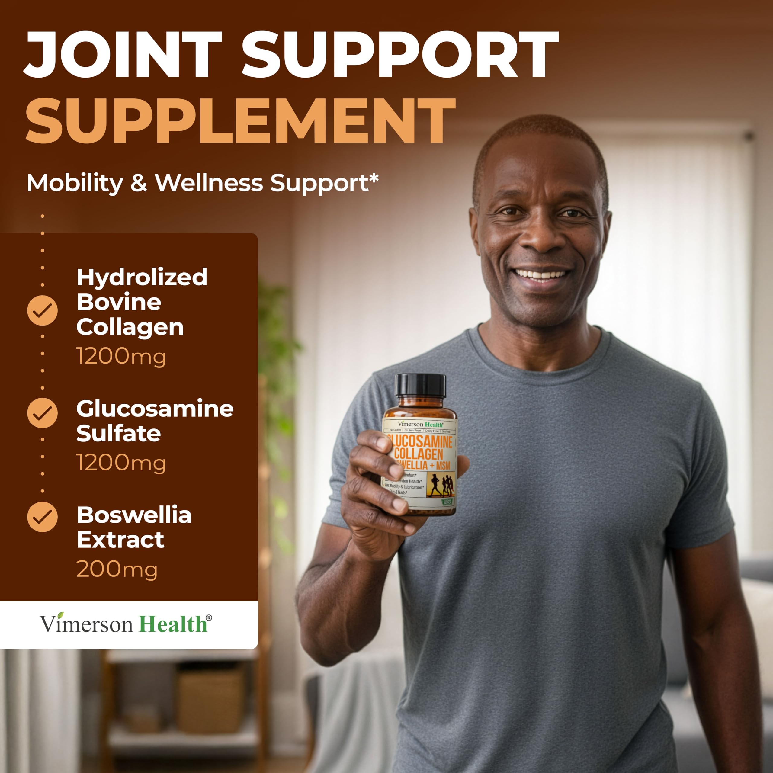 Vimerson Health USA-made CGMP facility badge on packaging.
