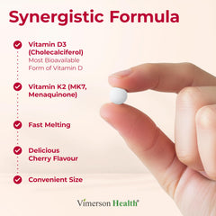 Vimerson Health chewables being chewed to support daily dosing.