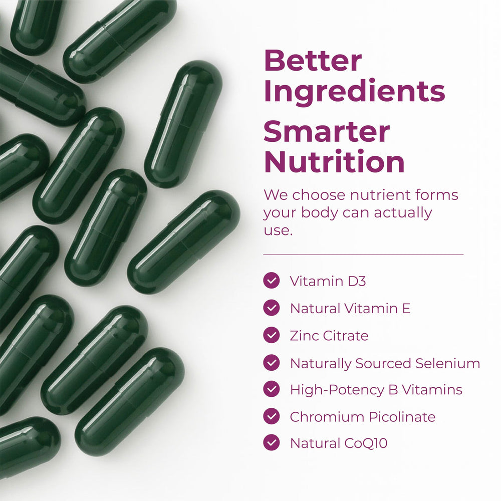 Vimerson Health bone health focus featuring calcium and vitamin D packaging.