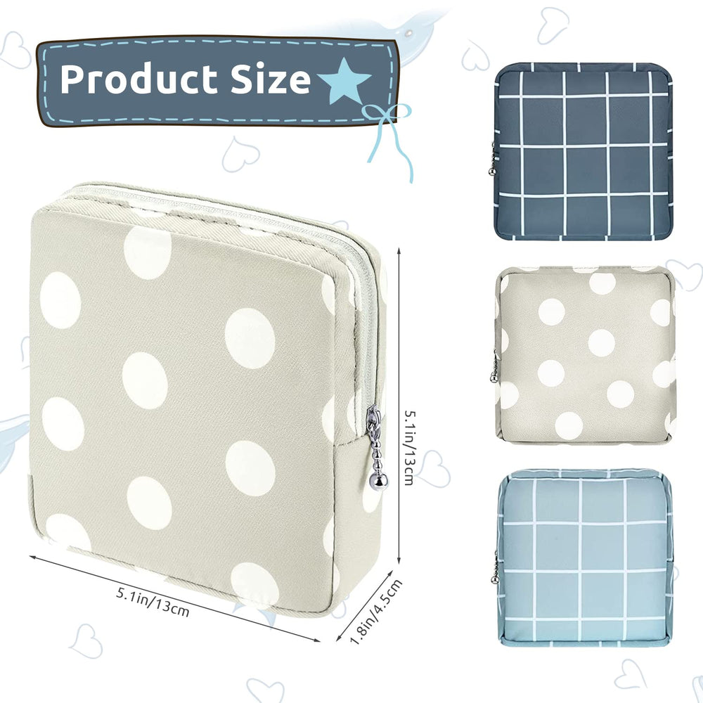 Vin Beauty period pouch interior compartments keep pads organized