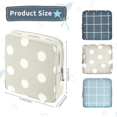 Vin Beauty period pouch interior compartments keep pads organized