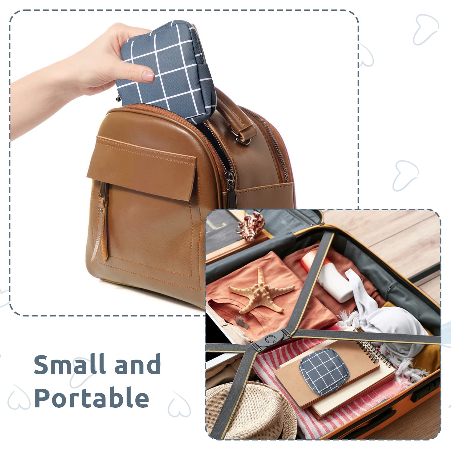 Vin Beauty plaid and dot styles add vibrant, stylish appeal