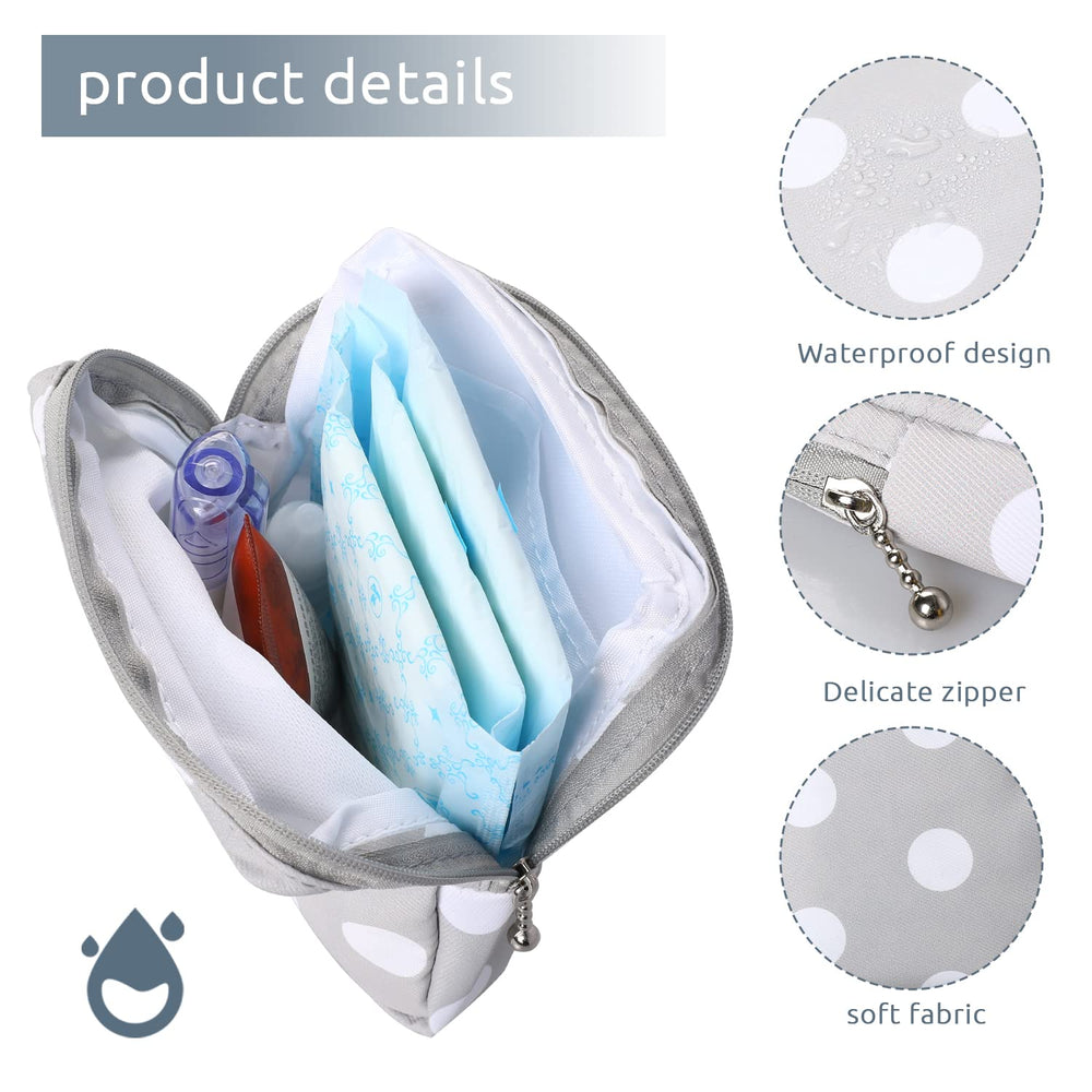 Vin Beauty tampon storage pouch multipurpose for pads and small items