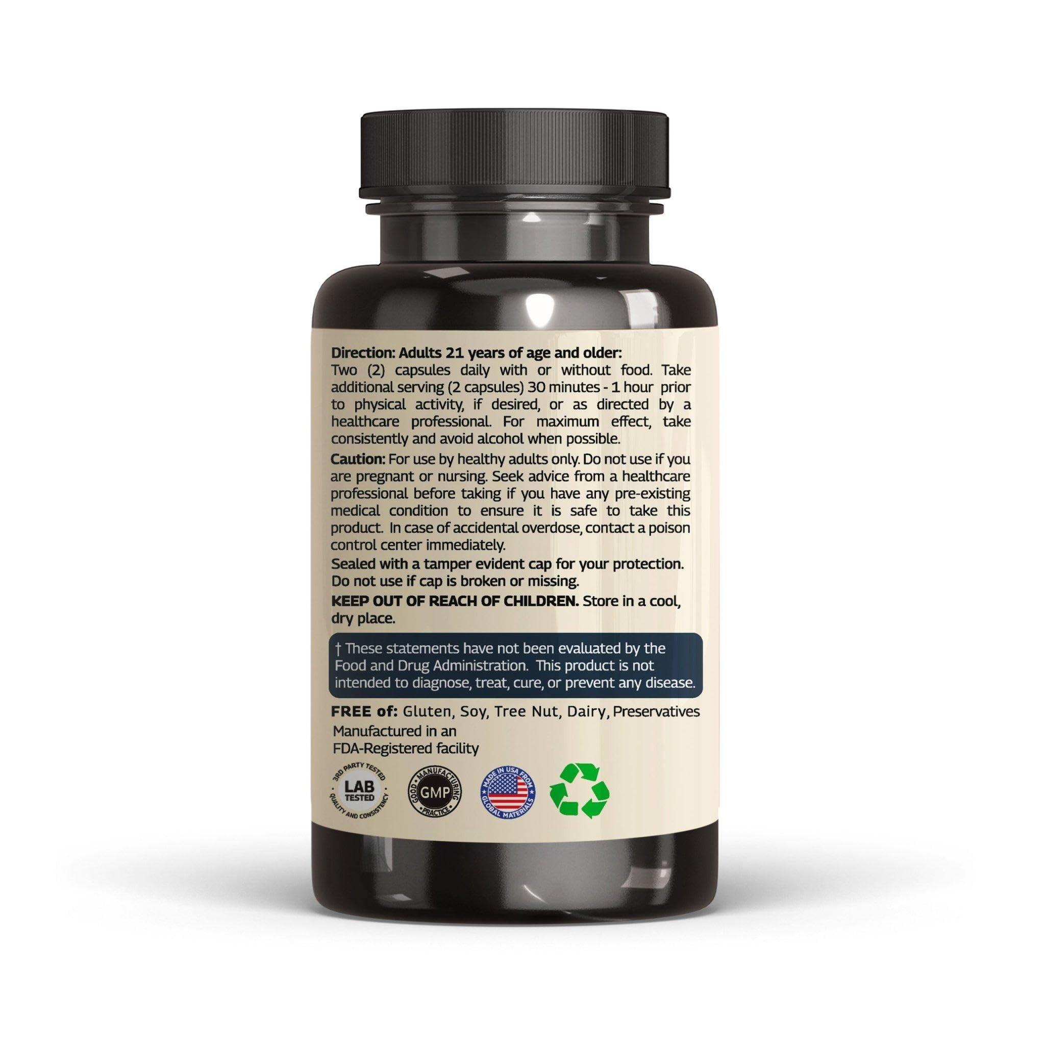 VINATURA label reading 60 capsules and 200:1 extract strength.