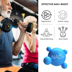Serving scoop of Vinatura NAD supplement ready for daily use.