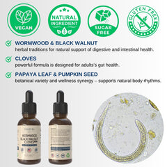 VINATURA Papaya leaf and pumpkin seed blend visual suggesting botanical wellness