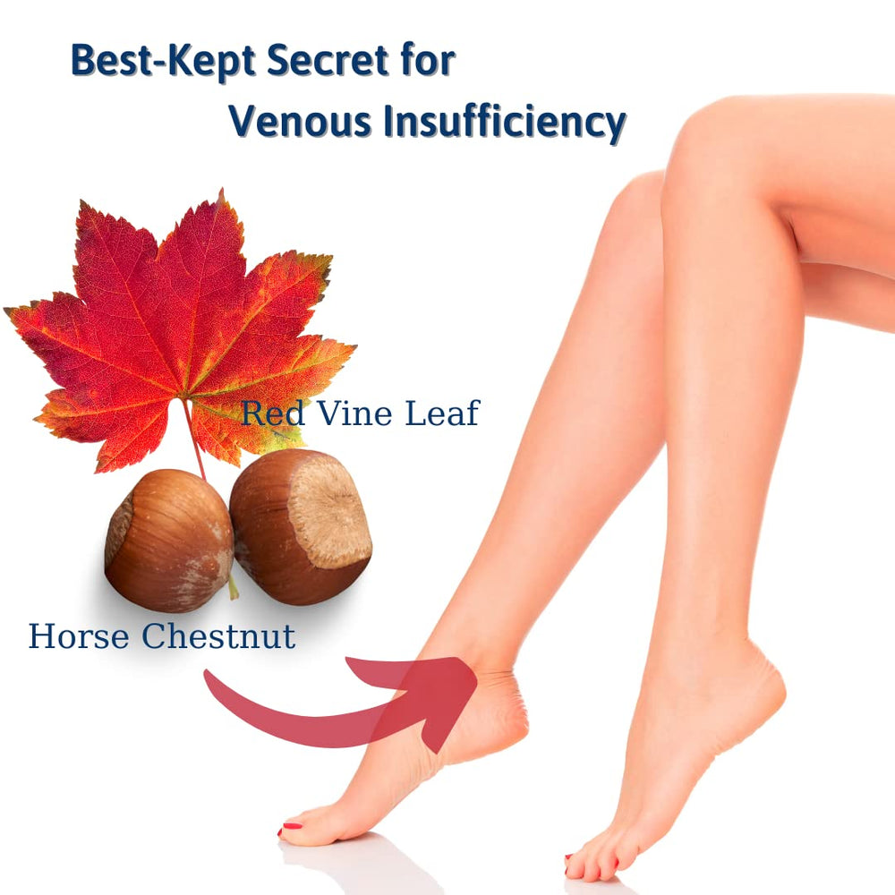 VINATURA vein-support bottle close-up indicating targeted circulation benefits.