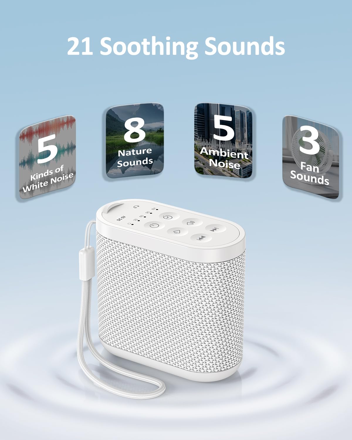 Vindsbay memory and timer features enable easy playback control.