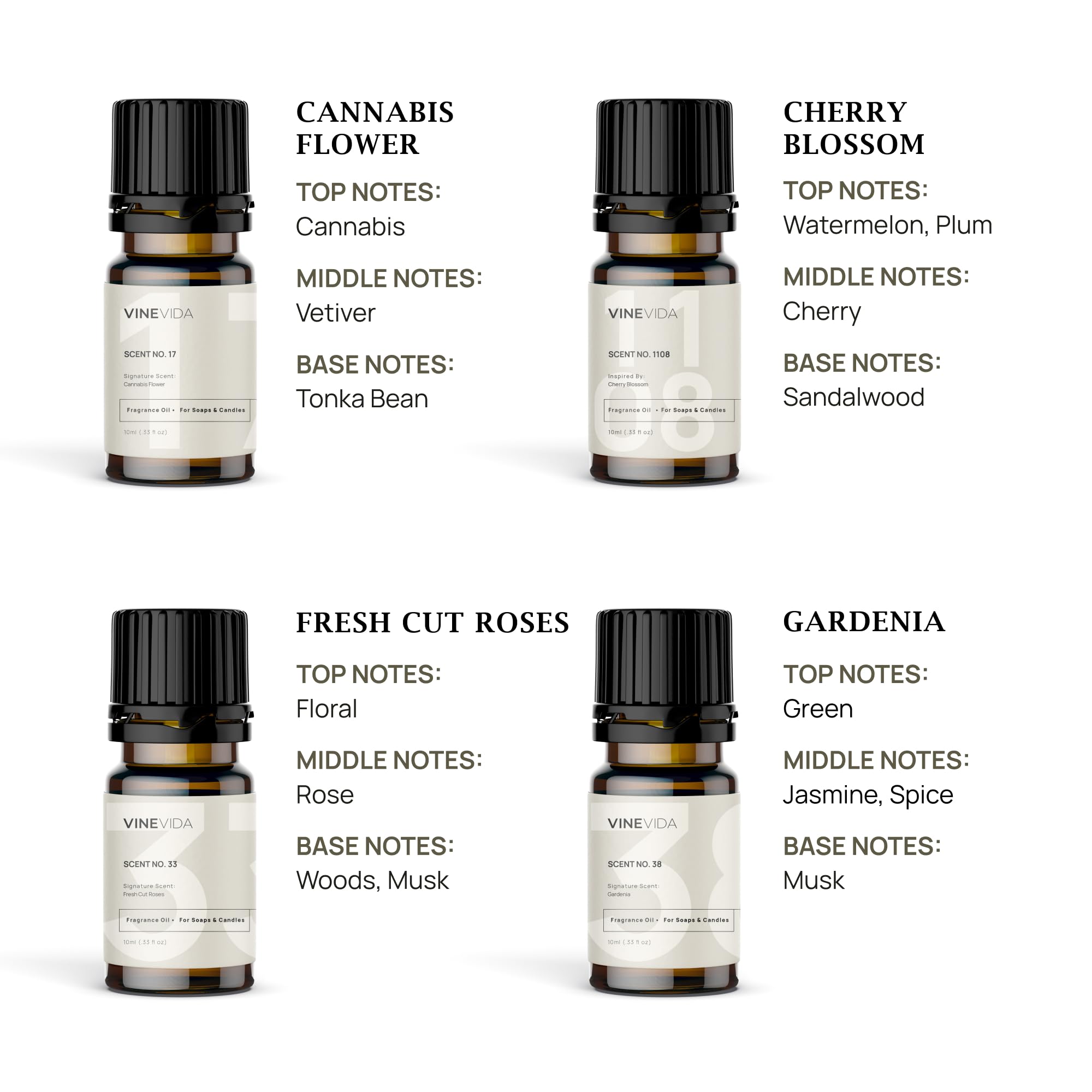 VINEVIDA diffuser oil floral scent for refreshing room aroma