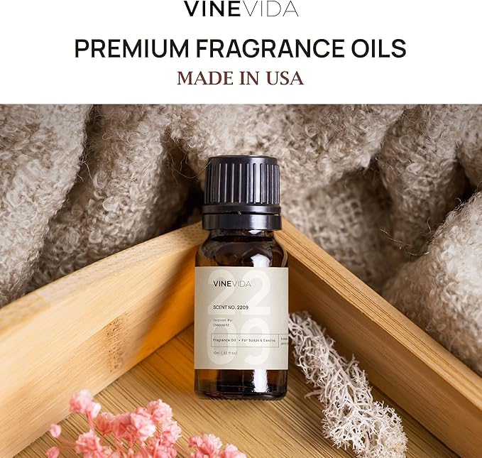VINEVIDA soy candle fragrance oil for artisan candle projects