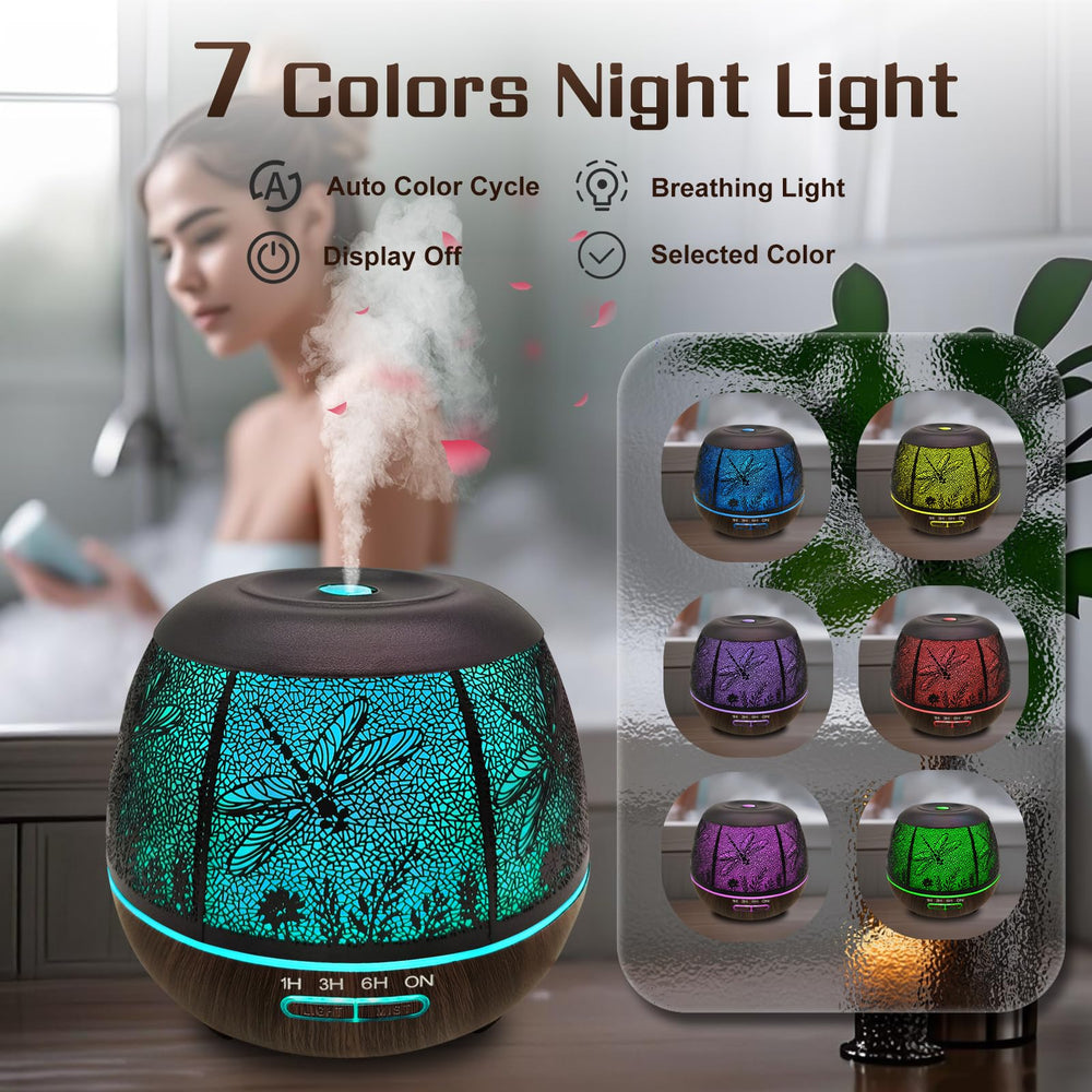 VinFucher Dragonfly ultrasonic technology delivers quiet, smooth mist.