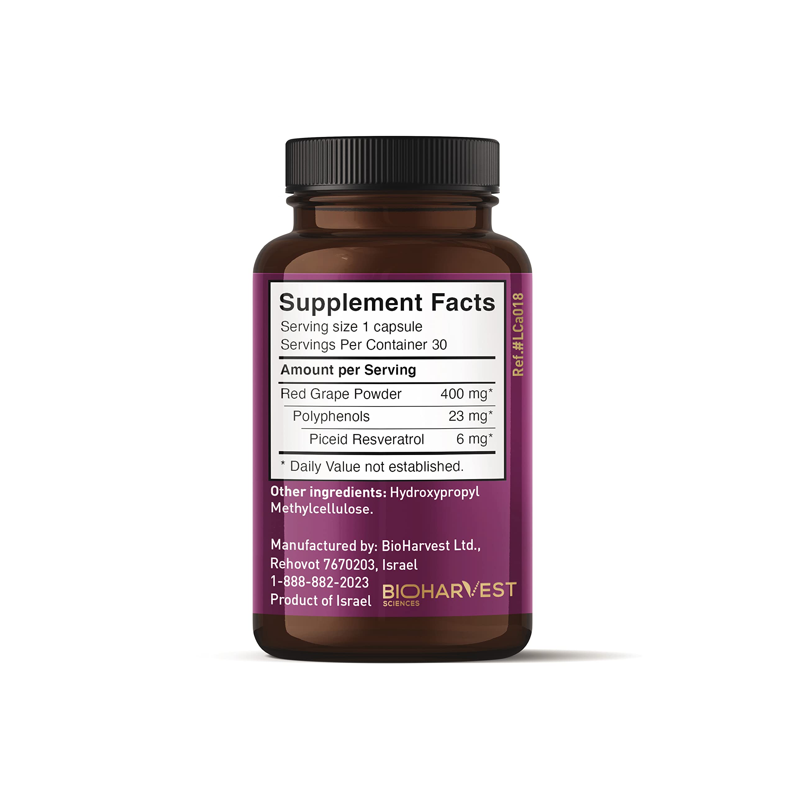 VINIA front-view bottle emphasizing cardiovascular support potential