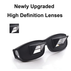 Vinmax 90-degree prism vision for watching TV without head movement.
