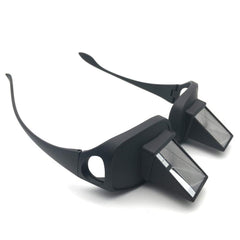 Vinmax bed prism spectacles with horizontal mirror design for easy lying-down reading.
