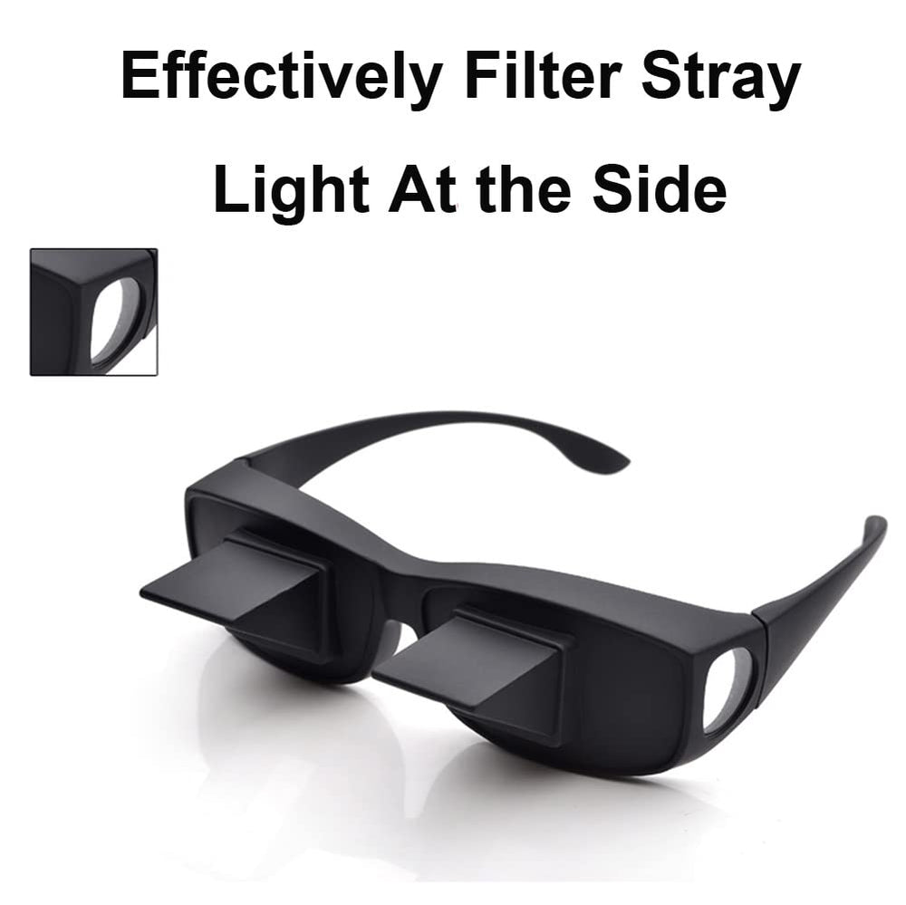 Vinmax lightweight design aids neck and eye comfort during bed use.