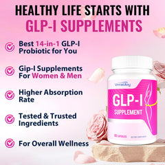 VINNETLLOY GLP-l gut health illustration conveys digestive comfort and wellness potential.