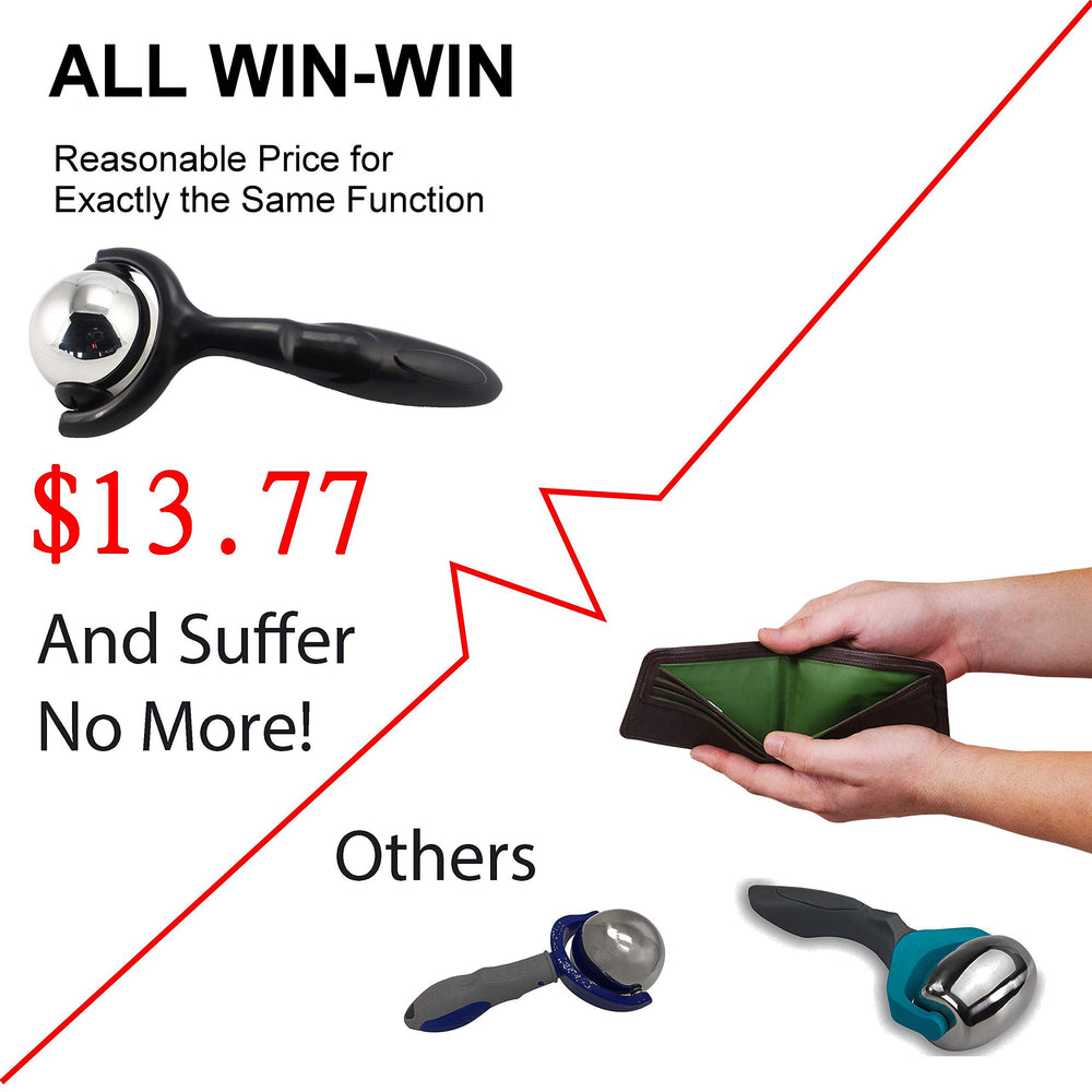 Vinyl Quote Me masaje en casa, gym o viaje con precisión.