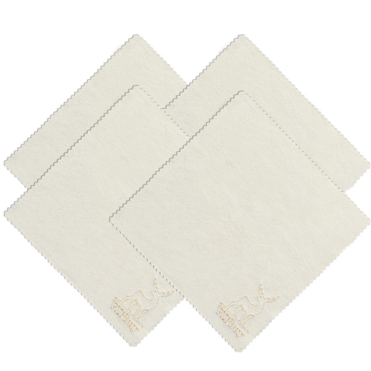 VIPbuy natural chamois cleaning cloth for glasses keeps lenses scratch-free
