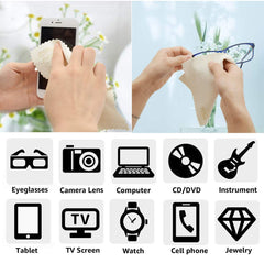VIPbuy chamois cloth cleans tablets and LCD screens gently
