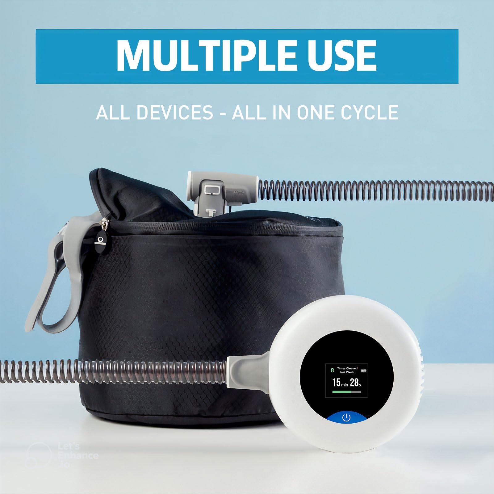 Virtuclean Pro packaging box image illustrating complete kit contents.