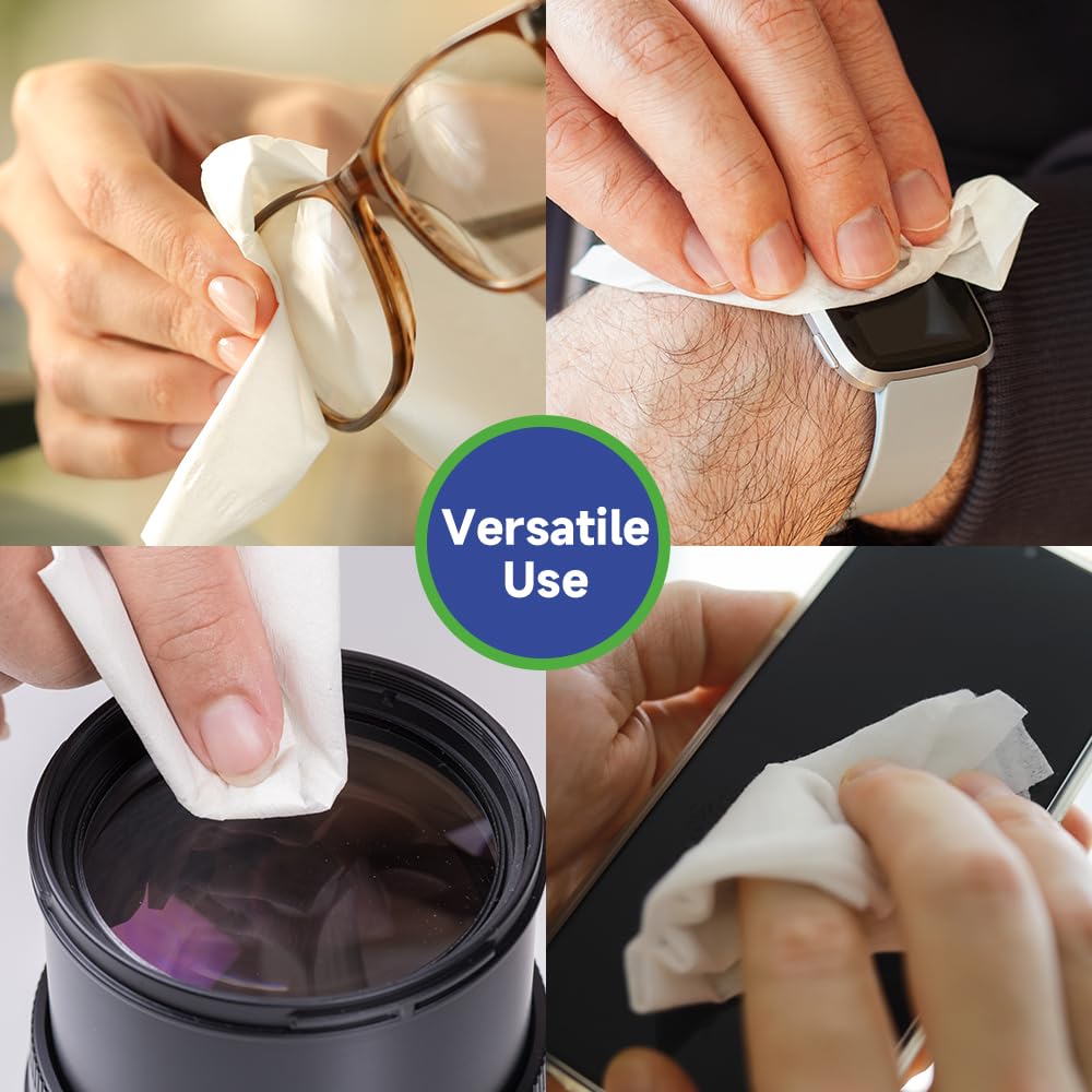VisClear's extra moisture protects delicate lens coatings during cleaning.