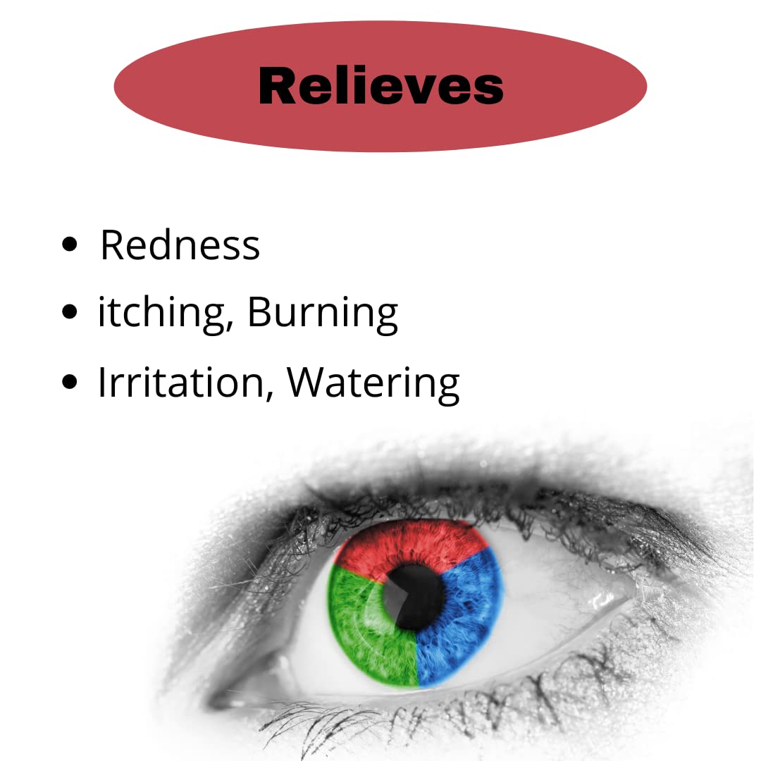 Visine Advanced Relief carton shown for convenient, portable eye care on the go.