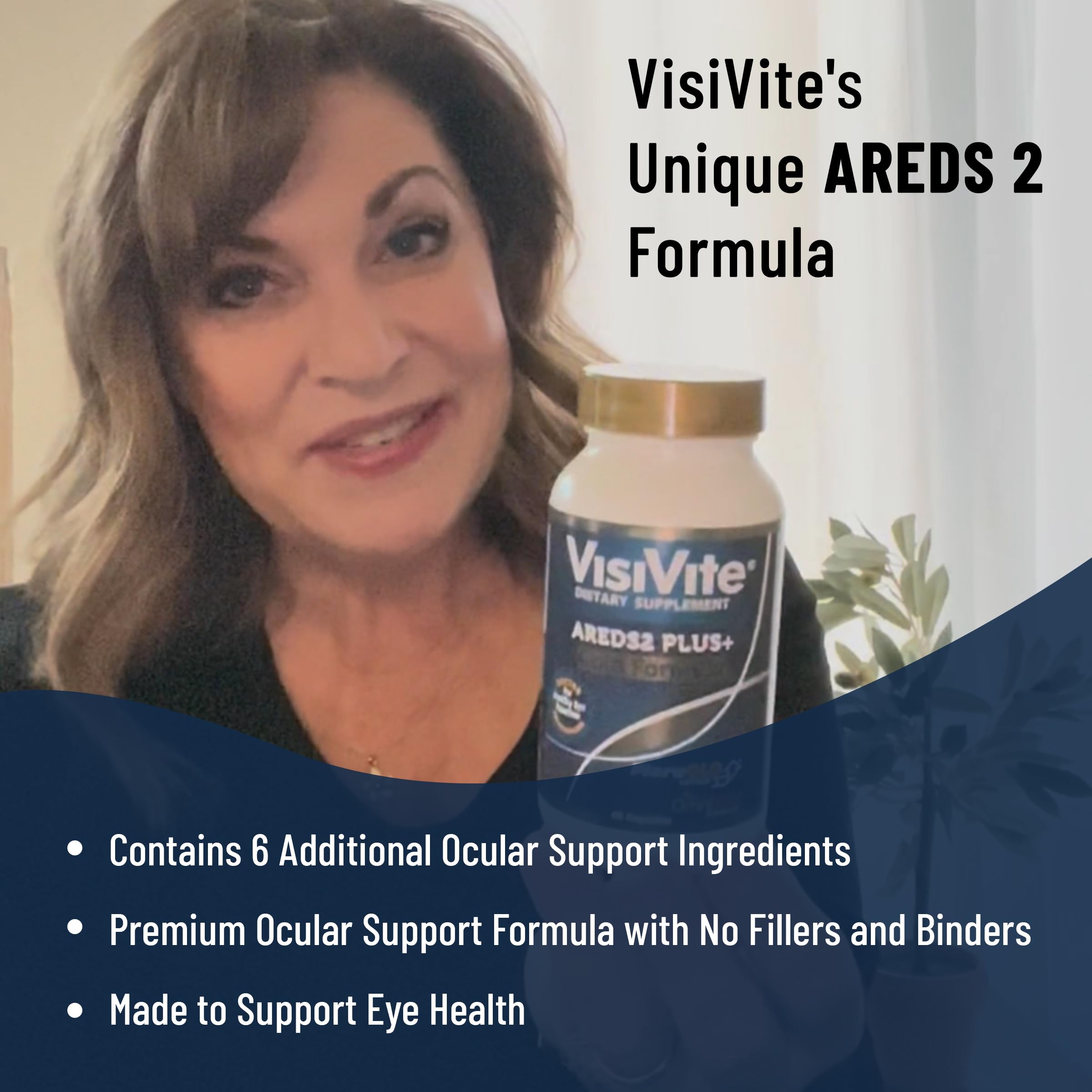 VisiVite usage scene shows daily supplement routine