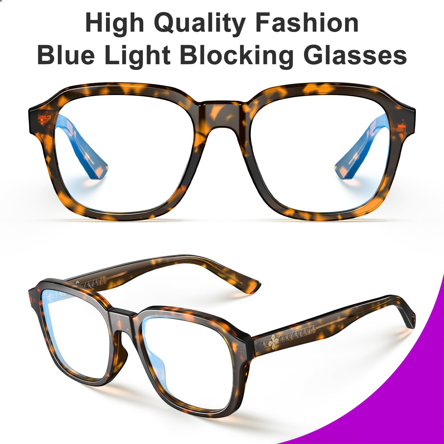 VISOONE Bennett clear lenses preserve natural color perception while protecting eyes