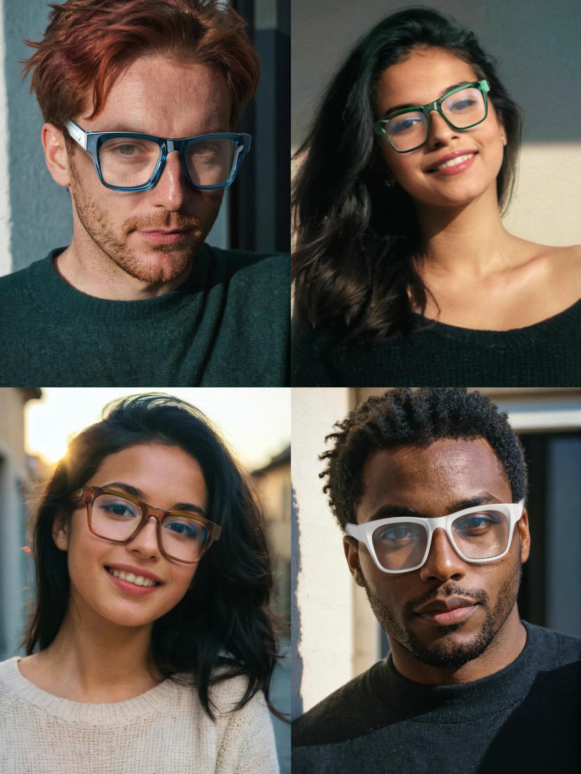 VISOONE blue-light lens close-up emphasizing anti-glare coating and clarity.