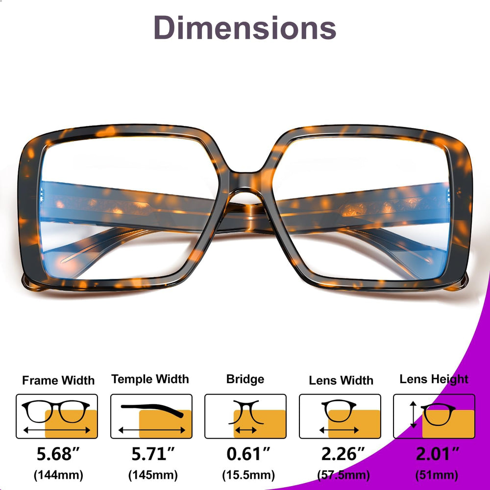 VISOONE daily-use glasses on desk with laptop scene.