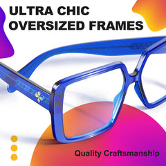 Visoone Harvard oversized frame styled for modern outfits and everyday elegance.