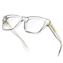 VISOONE stylish frame front view showing blue light blocking lenses for daily screen use.