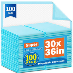 VISRIE bed pad with waterproof backing protecting mattresses and surfaces from leaks
