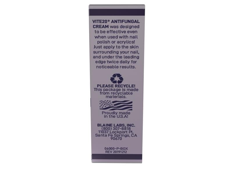 Daily-use routine image with VITÉ20 Vite 20 cream ready for twice-daily care.