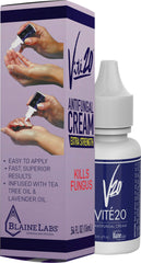VITÉ20 Vite 20 antifungal cream packaging box with clear branding and guidance.