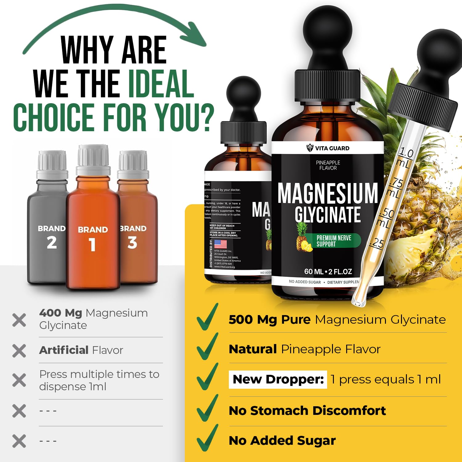 Easy to mix with water or beverages.