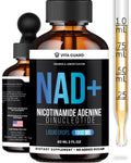Vita Guard Pure NAD+ Drops 1000mg – Lemon & Orange Flavor | NAD+ Precursor Supplement