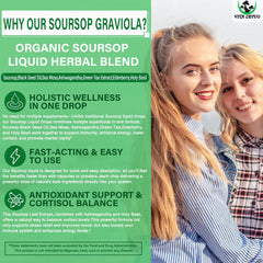Vita Letuo Soursop Drops featuring sea moss for balanced nourishment and digestion.