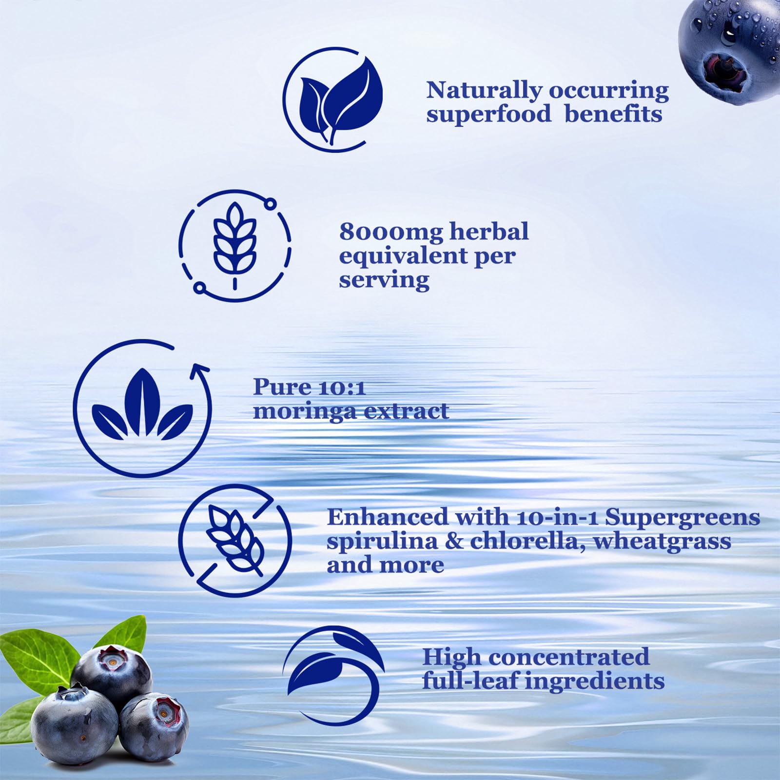 Vita PLynxera greens blend ingredients like wheatgrass and barley grass.