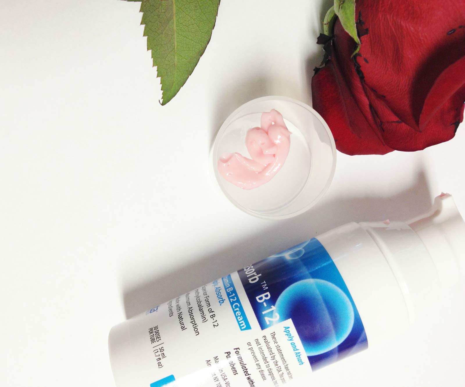 Vita Sciences B12 Cream packaging front highlights branding and product benefits.