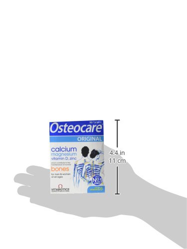 Vitabiotics Osteocare blister pack visible for convenient daily dosing