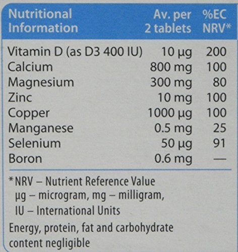 Vitabiotics Osteocare 90-tab pack on table suggests everyday use